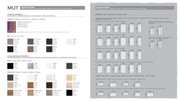 Panneaux acoustiques muraux – formes hexagonales, carrées et plus – Image 5