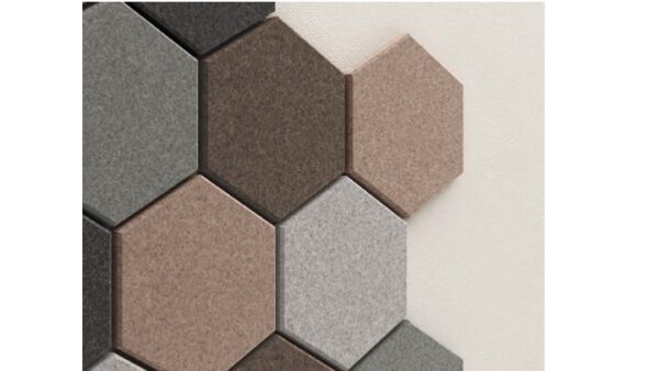 Panneaux acoustiques muraux – formes hexagonales, carrées et plus – Image 2