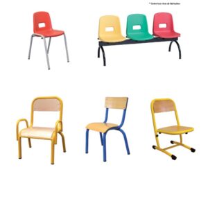 Gamme Noa – Mobilier pour crèches et maternelles