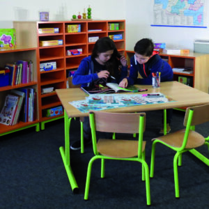 Table Noa à dégagement latéral – Bureau Service Carcassonne