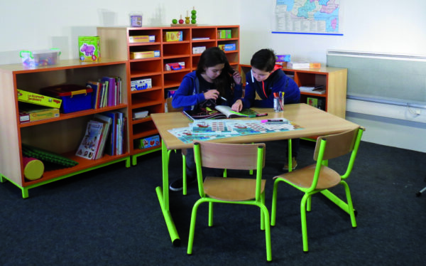 Table Noa à dégagement latéral – Bureau Service Carcassonne