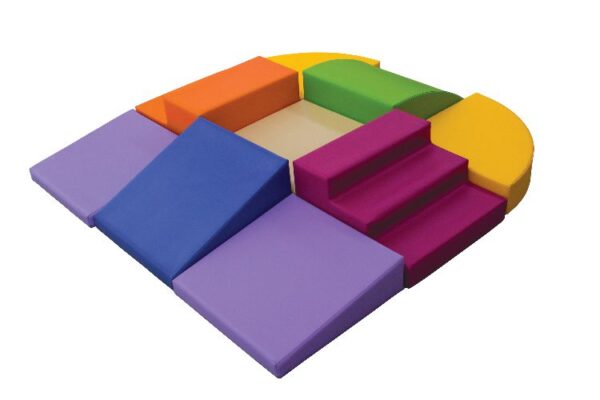 Petits modules en mousse – Parcours de motricité pour crèches et maternelles – Image 7