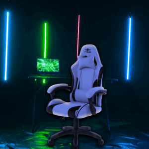 Siège gaming ARENA LIGHT GREY – Confort moelleux & design sportif