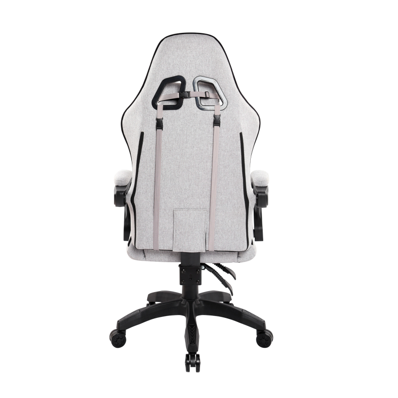 Siège gaming ARENA LIGHT GREY – Confort moelleux & design sportif – Image 5