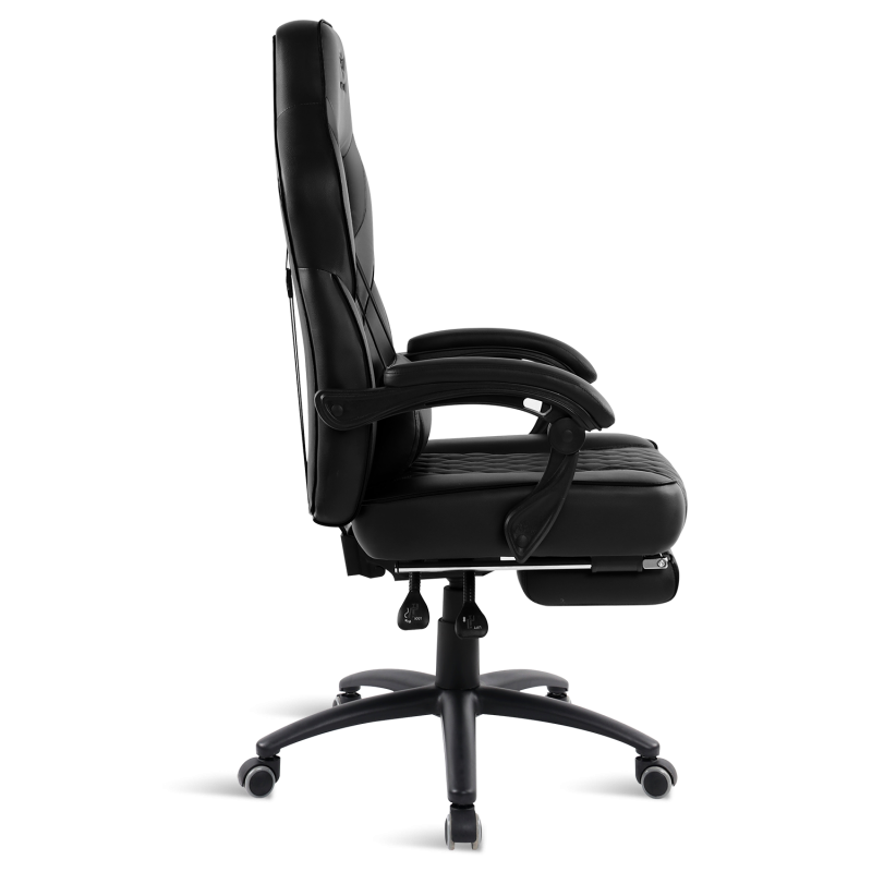 Siège gaming MUSTANG BLACK – Confort capitonné & performance 135°/160° – Image 4