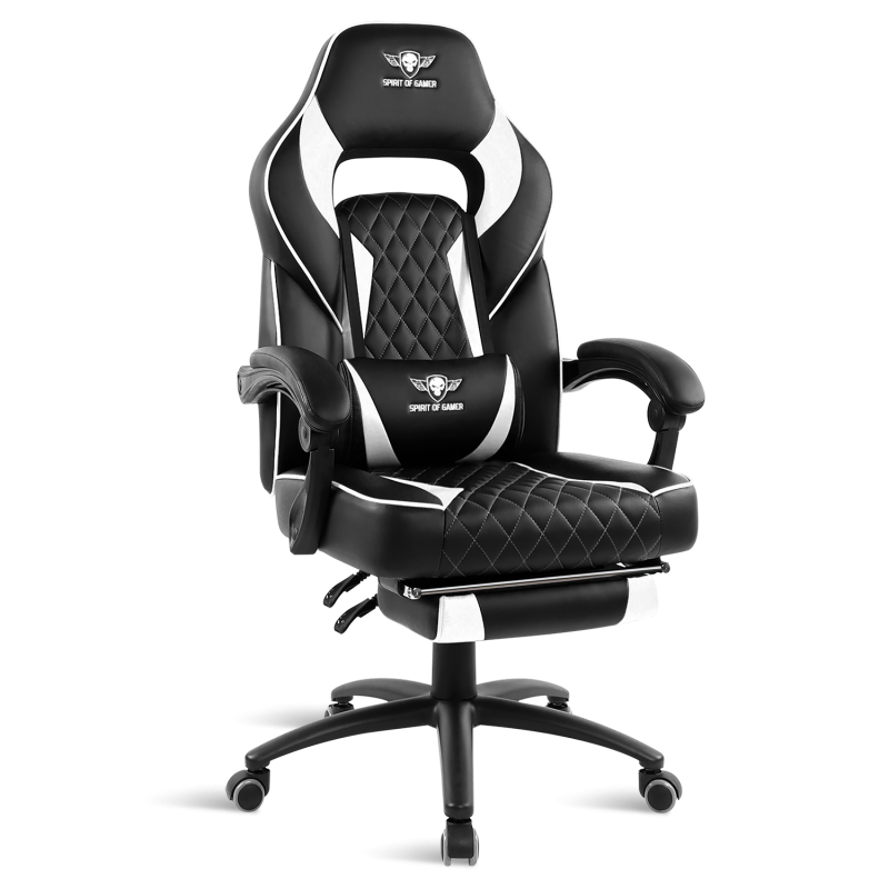 Siège gaming MUSTANG BLACK – Confort capitonné & performance 135°/160° – Image 8