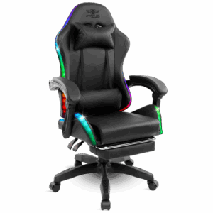 Siège Gaming SIRIUS RGB – Immersion lumineuse & confort ergonomique