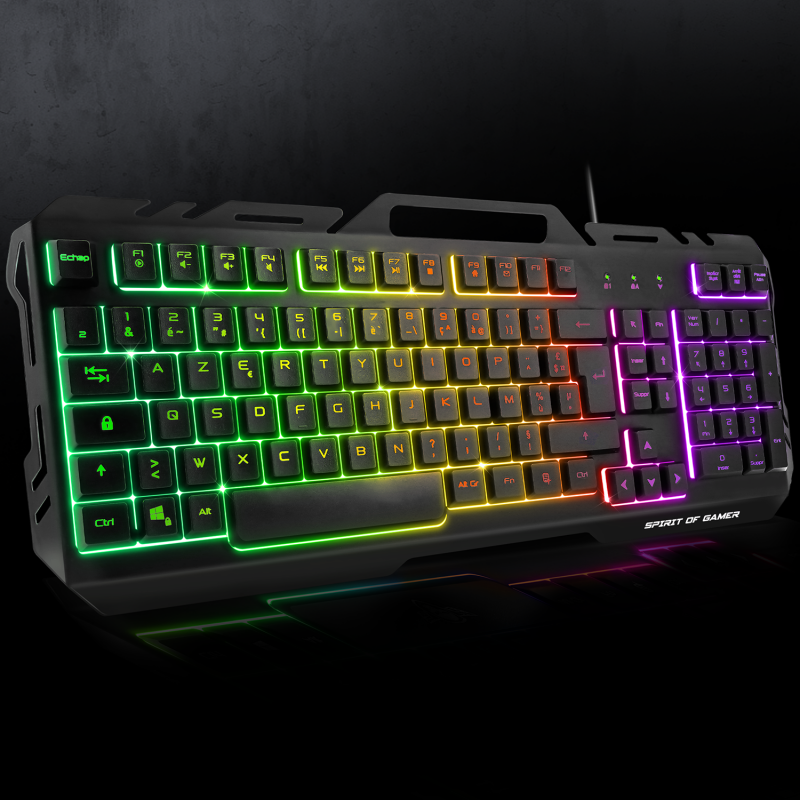 Pack Gaming ULTIMATE 300 RGB – Clavier, souris, casque & tapis RGB (4-en-1) – Image 8