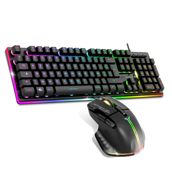 ULTIMATE 600 DARK – Kit périphériques gaming RGB haute précision