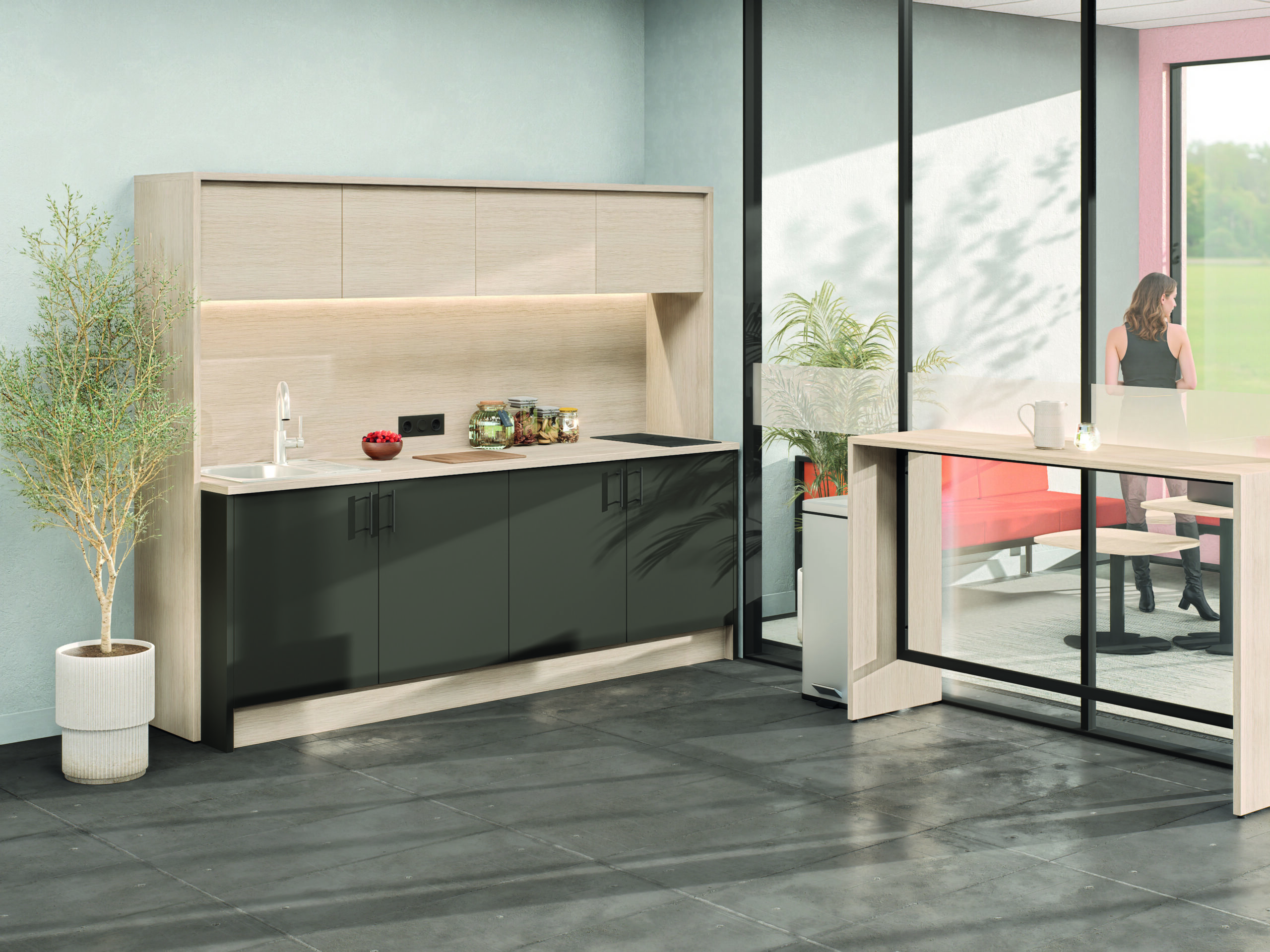 Tisanerie OASYS – Espace convivial et modulable pour bureaux professionnels – Image 3