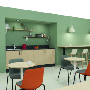 Tisanerie OASYS – Espace convivial et modulable pour bureaux professionnels