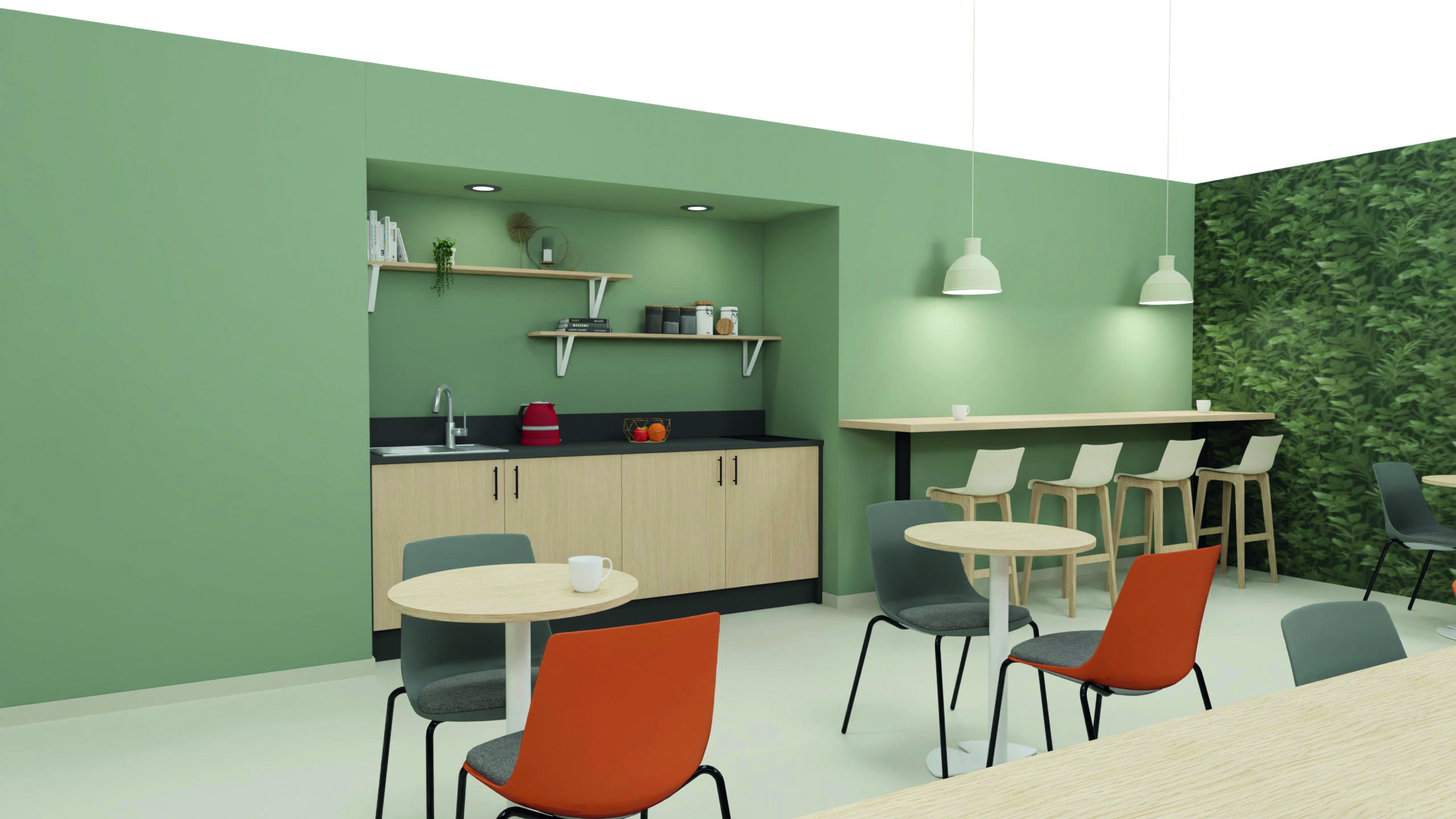 Tisanerie OASYS – Espace convivial et modulable pour bureaux professionnels