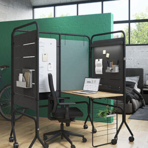 Room Divider mobile modulaire – Cloison de séparation professionnelle acoustique