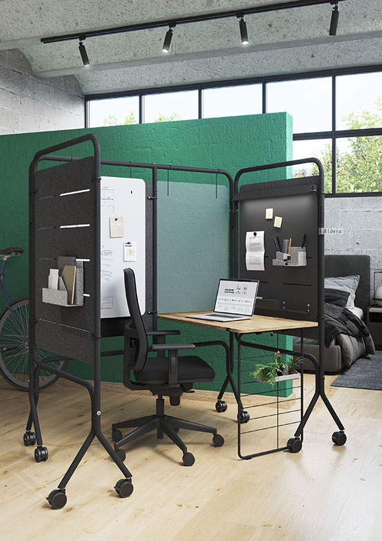 Room Divider mobile modulaire – Cloison de séparation professionnelle acoustique