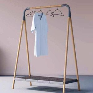 Vestiaire BLEND – Design scandinave en hêtre massif